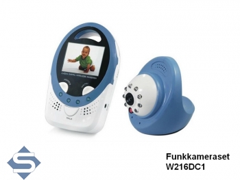 Babyphone digital Video + Ton, TFT, Wechselsprechf. (W216DC1)