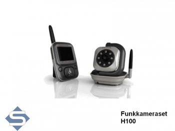 Funkkameraset digital,  Video + Ton,  TFT Empfnger (H100)