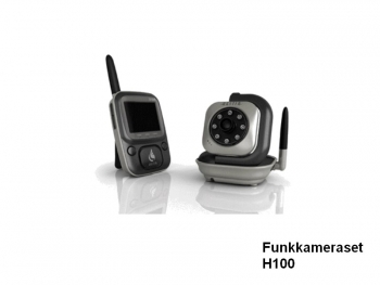 Funkkameraset digital,  Video + Ton,  TFT Empfnger (H100)