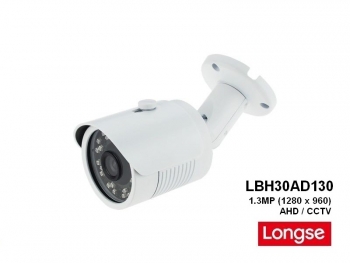 LONGSE LBH30AD130, 30m Nachtsicht, 3.6mm Objektiv, 1.3MP (1280x960), IP66, AHD/CCTV berwachungskamera
