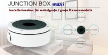 LONGSE Installationsbox / Junction Box maxi fr mittlere und groe berwachungskameras und IP-Kameras
