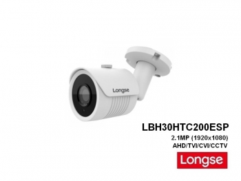 LONGSE LBH30HTC200ESP, 30m Nachtsicht, 3.6mm Objektiv, 2.1MP (1920x1080), IP66, AHD/TVI/CVI/CCTV berwachungskamera